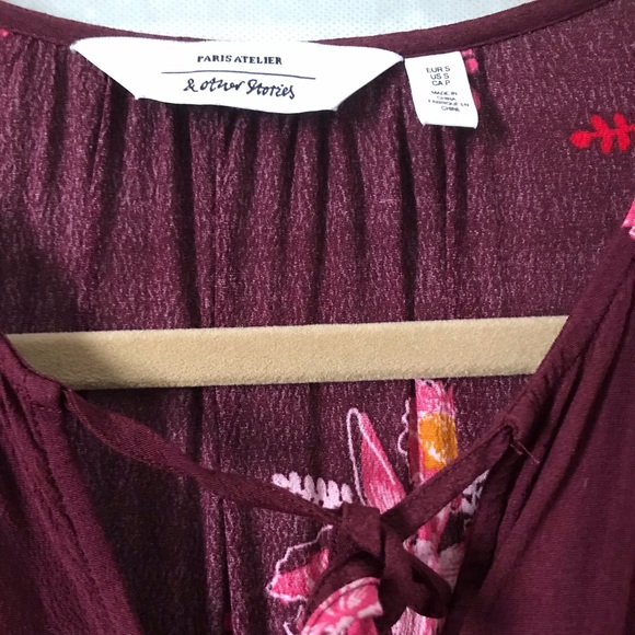 &other Stories maxi kaftan dress - Picture 3 of 7